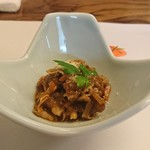 ステーキ家シーエスグリル - 1908豚肉と切り干し大根のデミソース