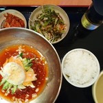 扶餘 - ビビン麺定食