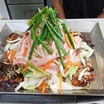 川森食堂 - 鉄板みそなべ2人前