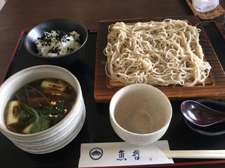 Nihon Ryouri To Soba Uotetsu - 鴨せいろ蕎麦 1620円