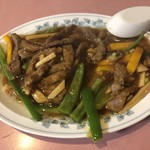 桃園 - 牛肉ピーマン