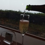 ル・トリアノン - シャンパンで乾杯(*￣∇￣)ノ