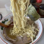 ラーメンショップ 椿 - 麺リフトアップ