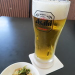 浦和菜館 - 生ビール（アサヒスーパードライ）