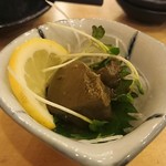 Yatai Izakaya Oosaka Manmaru - かにみそ突出し    390円