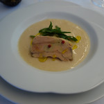 リストランテ・マッサ - 桃のスープとフォアグラのテリーヌ