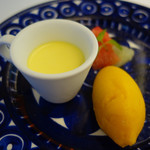 リストランテ・マッサ - とうもろこしのパンナコッタ