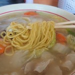 お食事処 たんぽぽひで - 麺アップ