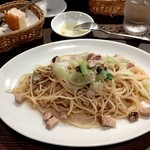 Q. T. 8＋ - ●ランチ 800 (ﾊﾟｽﾀ・ｻﾗﾀﾞ･ﾊﾟﾝ)＋ﾗﾝﾁﾄﾞﾘﾝｸ ｱｲｽｺｰﾋｰ100=900円 2019年08月