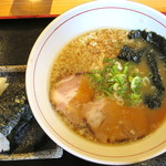 自然派ラーメン処 麻ほろ - こってり醤油_800円、とり味噌_230円