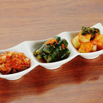 Assorted kimchi