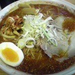龍覚 - キムチラーメン地獄の3丁目　大盛　2012/1/29ver
