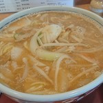 門前つくも - 納豆みそラーメン850円