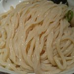 鶏そば 三歩一 - 麺(並盛)のアップ