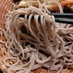 おらが蕎麦 - ●ちくわ天ざる定食 (選択、かやく御飯)=766円 2019年08月