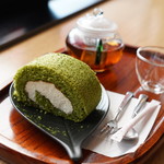 お茶の里 きらら - 抹茶ロールケーキ