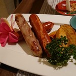 miu Ishinabe - 1907_miu Ishinabe-美卯-JUMBO SAUSAGE Set@145,000Rp(ジャンボソーセージ3種盛(L))