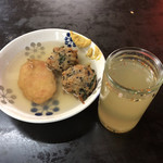 丸健水産 - 生姜天とスタミナ揚げ