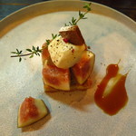 菓酒店 jira - いちじくとサワークリーム、ナッツとキャラメルのクリームタルト