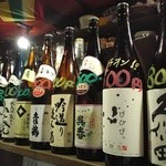 中華 鶏ざ - 日本酒（イチ押しの小豆島の「びびび 」など）