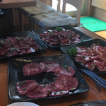 焼肉 新羅 - 色々と3人前