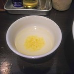 ほうきぼし+ - 口直しのスープ！口直しにはなりません！残ったタレを割って飲みましたｗ