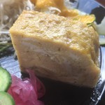 カフェアンドショップ ロータスランド - 2019/09/01
      おまかせセット 550円
      ・野菜かき揚げ
      ・ナス南蛮
      ・卵焼
      ・キュウリのさっぱり和え
      ・フレッシュサラダ
      ・ご飯、味噌汁