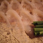 銀座 水野 - てっさアップ