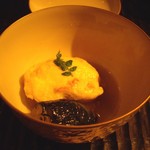 銀座 水野 - はんぺんの海老寄せ