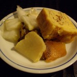 銀座 水野 - 香の物と玉子焼き