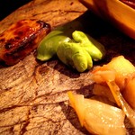 銀座 水野 - 八寸　左精進