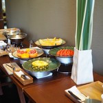 十勝川温泉 三余庵 - フルーツもビュッフェ（朝ごはん）