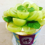 クレープリー チロル - 三枝さんのピュアシャインマスカット¥1800