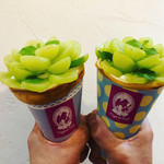 クレープリー チロル - 三枝さんのピュアシャインマスカット¥1800