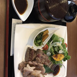 近江牛専門 忠真 - ステーキ定食 ダブル