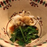 町家懐石　六花 - 毛ガニとセリ・生姜