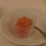 Chez mura bleu Lis - ピンクグレープフルーツのグラニテ