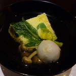 汁物（かに豆腐他）