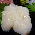 村山 - ホタテ（さっきまで生きてました）