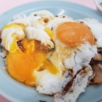 重松飯店 - 焼豚玉子飯の小盛