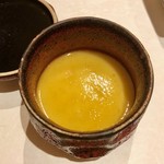 鮨 竜介 - 2019.7.  鱧と梅肉の茶碗蒸し