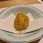 鮨 竜介 - 2019.7.  コーンクリームコロッケ