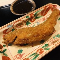 よし澤 - 若鮎のフリット　おろしソース