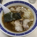 支那そば いしはら - ワンタン麺(肉)