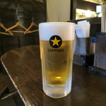 ビールはサッポロ黒ラベル(2019年9月)