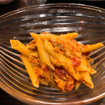 金町製麺 - ペンネのボロネーゼクリームソース　390円