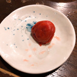 金町製麺 - 梅干