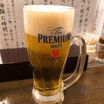 金町製麺 - 生ビール