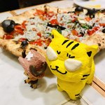 Pizzeria Asso da yamaguchi - 2匹並んで…‪✌︎('ω')✌︎