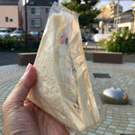 碑文谷ベーカリー - ハムと胡瓜とタマゴのサンドイッチ180円